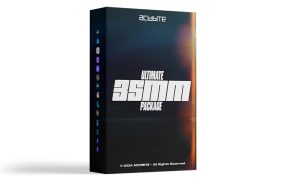 4K視頻素材-35mm電影膠片刮痕灼燒噪點顆粒含LUTs調色預設音效